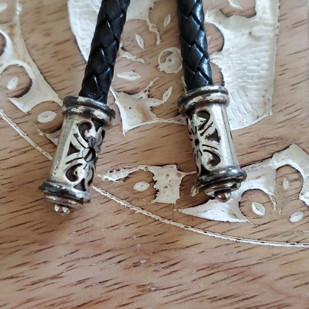 Brighton Retired Rope Belt Black - Picture 3 of 6